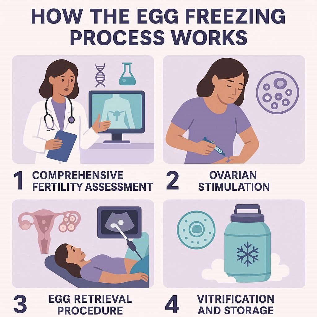 How the Egg Freezing Process Works