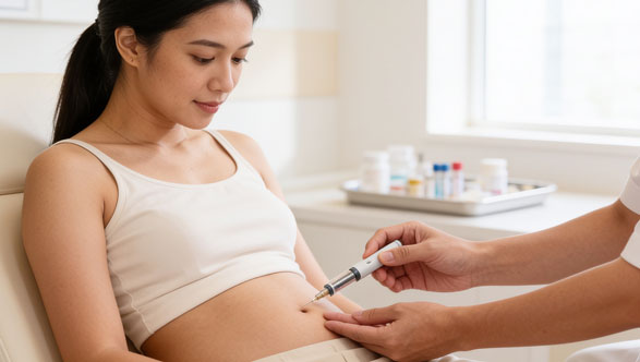 Ovarian stimulation during the egg freezing process