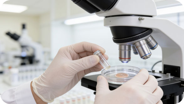 Vitrification and cryostorage of frozen eggs